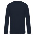 Heren Sweater Kariban BIO raglanmouwen Navy